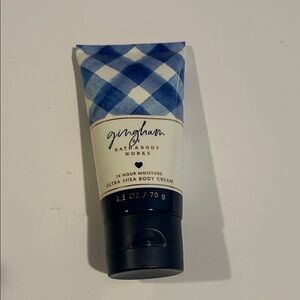 Bath & Body Works Gingham Blue Ultra Shea Body Cream